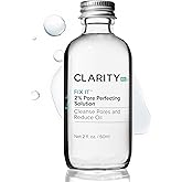 ClarityRx Fix It 2% Pore Perfecting Solution with Salicylic Acid for Acne-Prone & Oily Skin, Natural and Plant Based