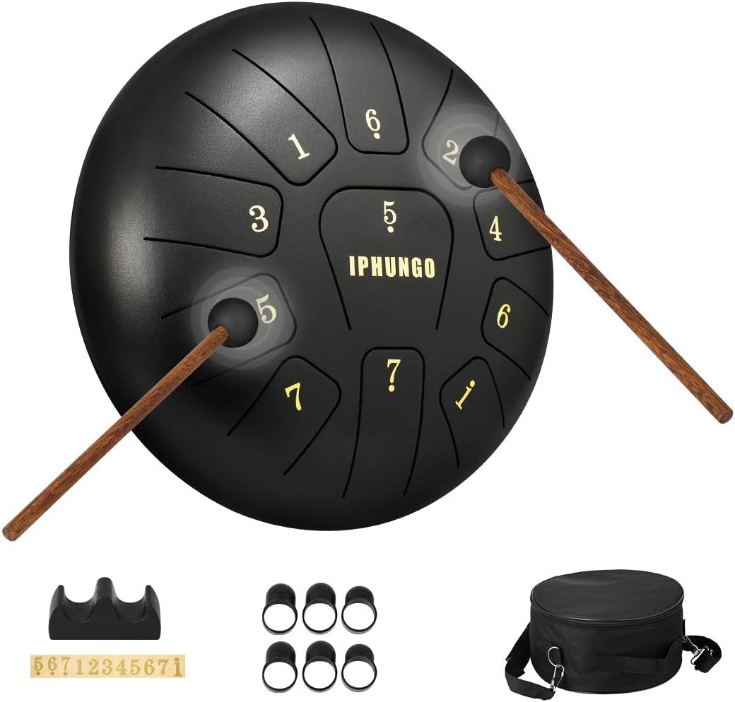 Meditation Instruments 14cm Steel Zen Drum Session Percussion