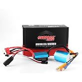 GIXCEL Surpass Hobby 2435 4800KV Motor 25A ESC Combo for 1/16 1/18 RC Truck | Complete power upgrade combo for 1/16 1/18 RC Truck LaTrax Teton Desert Prerunner Rally SST Wltoys A959