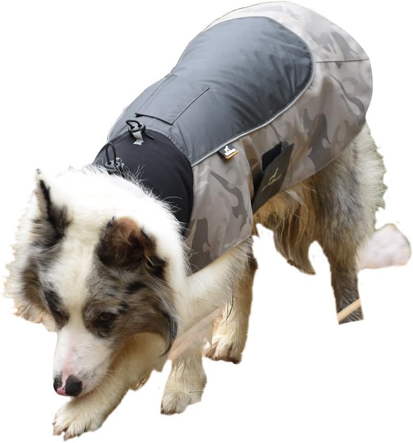 Pet Rain Cape mit Hut Regenmantel Jacke für mittel große XLHunde