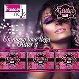 Fantasy Nails Sinaloa - Glitter it - Pink Collection - 6pcs To Apply W Acrylic