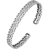 Italian Sterling Silver Stackable Bracelet for Women | Sterling Silver, Stackable Design, Women's Bracelet, Italian Crafted