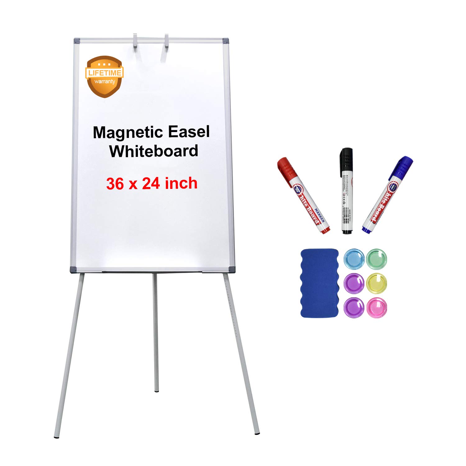 Buy Whiteboard Easel Stand, 36 x 24 Inches Portable Dry Erase