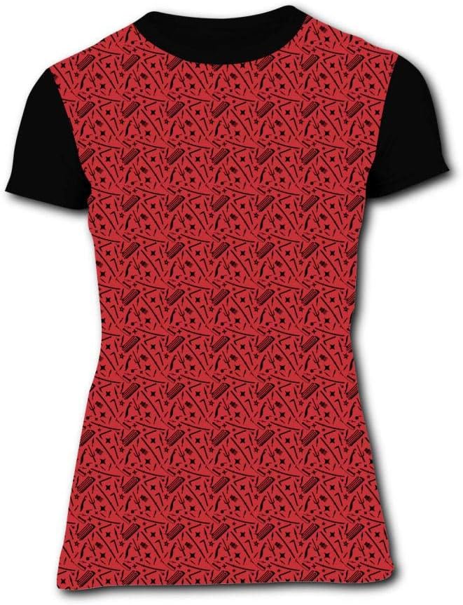 FAAVC Chad Wild Clay Short Sleeve Crewneck T Shirt Casual T-Shirt for Women Girls