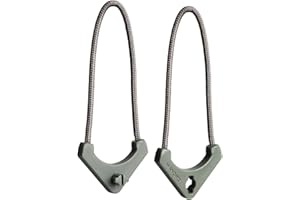 WANDRD Worryless™ Locking Zipper Pullers - Secure Your Travel Essentials - Zipper Locks for Travel Gear (Wasatch Green)