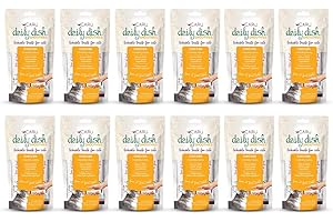 Caru - Daily Dish Smoothies - Lickable Chicken Cat Treat or Pet Food Topper - .5oz Tubes - 4 Tubes per Pack - 12 Pack