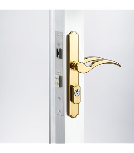 Larson® 20297820 Quickfit™ Keyed Handleset, Antique Brass - Amazon.com