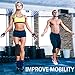 Knee Compression Sleeve for Knee Pain - Men Women Sports Knee Support Brace for Running, Hiking, Weightlifting, Workout (Large, Black - Grey)