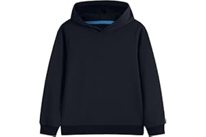 Phedrew Cotton Kids Hoodie Sweatshirt Midweight Long Sleeve Pullover Boys Girls Tops Clothes for Toddlers(Age 2-14)