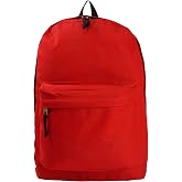 K-Cliffs Classic Bookbag Basic Backpack School Bookbag Student Simple Emergency Survival Daypack
