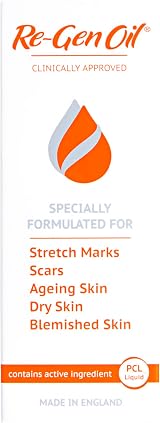Re-Gen Oil 75ml Stretch Mark Scar Ageing Skin Regeneration PCL Liquid view 3