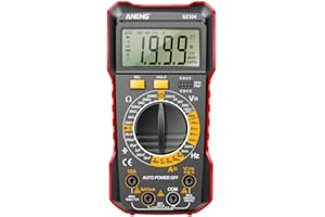 Rofawee SZ304 Multiion 1999 Counts Digital Multimeter True RMS Handheld High Precision Tester Measures Voltage t Resistance t