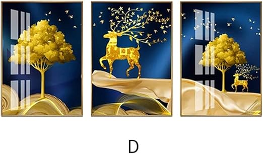 Dljjjbye Decoracion Pintura Pintura Pared Combinacion Abstracta