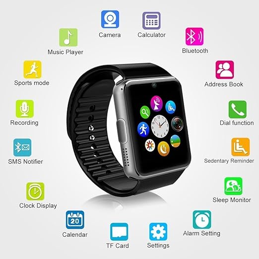 MallTEK Smartwatch Bluetooth Smart Watch: Amazon.es: Electrónica