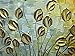 Asdam Art-Gold Daisy Wall Art (32x32inch)