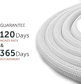 shinfly Cable Sleeve 6mm x 3m White for 1–2 Cables or Single Cable view 9