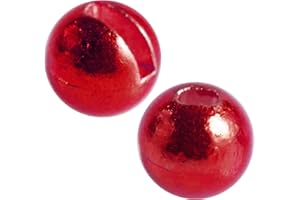 Temorah 35 Colors 2.0-6.4mm Slotted Tungsten Beads for Fly Tying