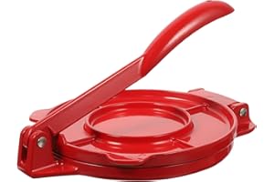 POPETPOP Flour Tortilla Press Dough Press Steel 12 Inch Dishwasher Safe for Home Cooking
