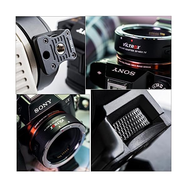 VILTROX EF-NEX IV Objektivadapter Autofokus Adapter für Canon EF EF-S Objektiv auf Sony E Mount – Bild 8
