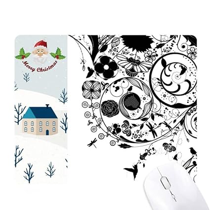 Amazoncom Flower Plants Black White Art Grain Silhouette