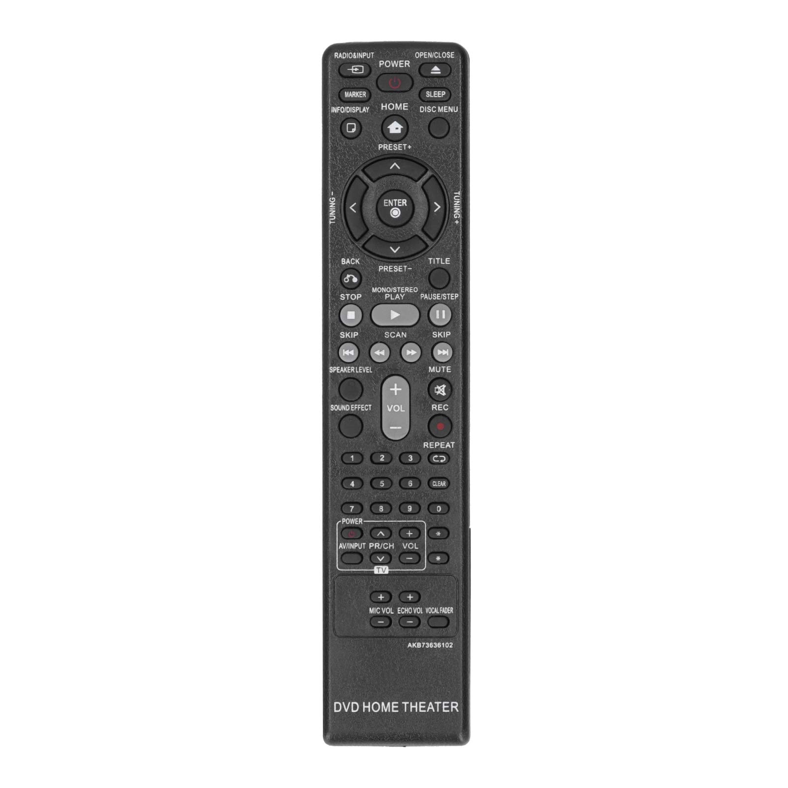 T opiky DVD Remote Control Replacement for LG DVD Home Theater for AKB73636102 AKB37026852 DH4130S HT304 HT305 HT532 HT805 HT806 HT906 DH4130S S43S3s