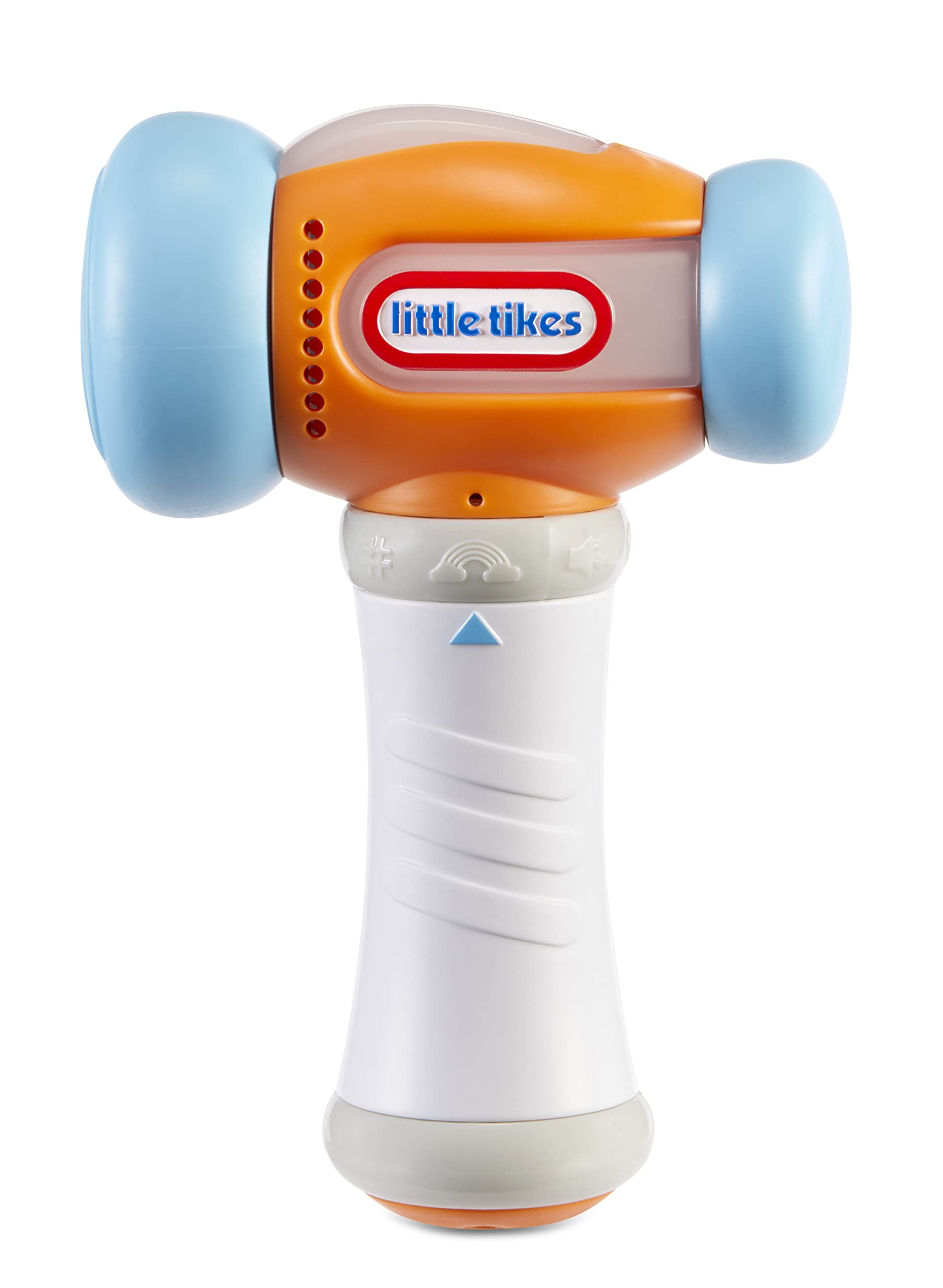 Little Tikes Count and Learn Hammer - with #s, Sounds, and Lights - Soft and Textured Grip for Little Hands - Counting Toy for Toddlers, Two Languages, French and English - for Kids Ages 9 Months Plus