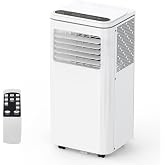 10000 BTU Portable Air Conditioners, Air Conditioner for Room Cools Up to 450 Sq.Ft with 24H Timer, Remote Control, Dehumidifier, 3-IN-1 AC Unit with Window Kit for Bedroom, Indoor Rooms, Home Office