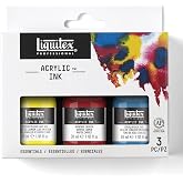 Liquitex Professional Acrylic Ink, 1-oz (30ml), Essential Color Set, Set of 3