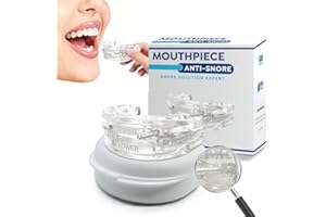 Trevalisse Anti Snoring Mouthpiece, 3-Position Adjustable & Reusable for Adults, Helps Promote Quieter Sleep
