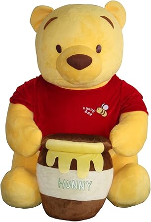 Amazon ディズニー くまのプーさんぬいぐるみ ビッグサイズ 全長100cm ぬいぐるみ おもちゃ