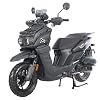X-PRO Capri 150cc Moped Scooter – 14” Aluminum Wheels, Electric & Kick Start – Street Ready