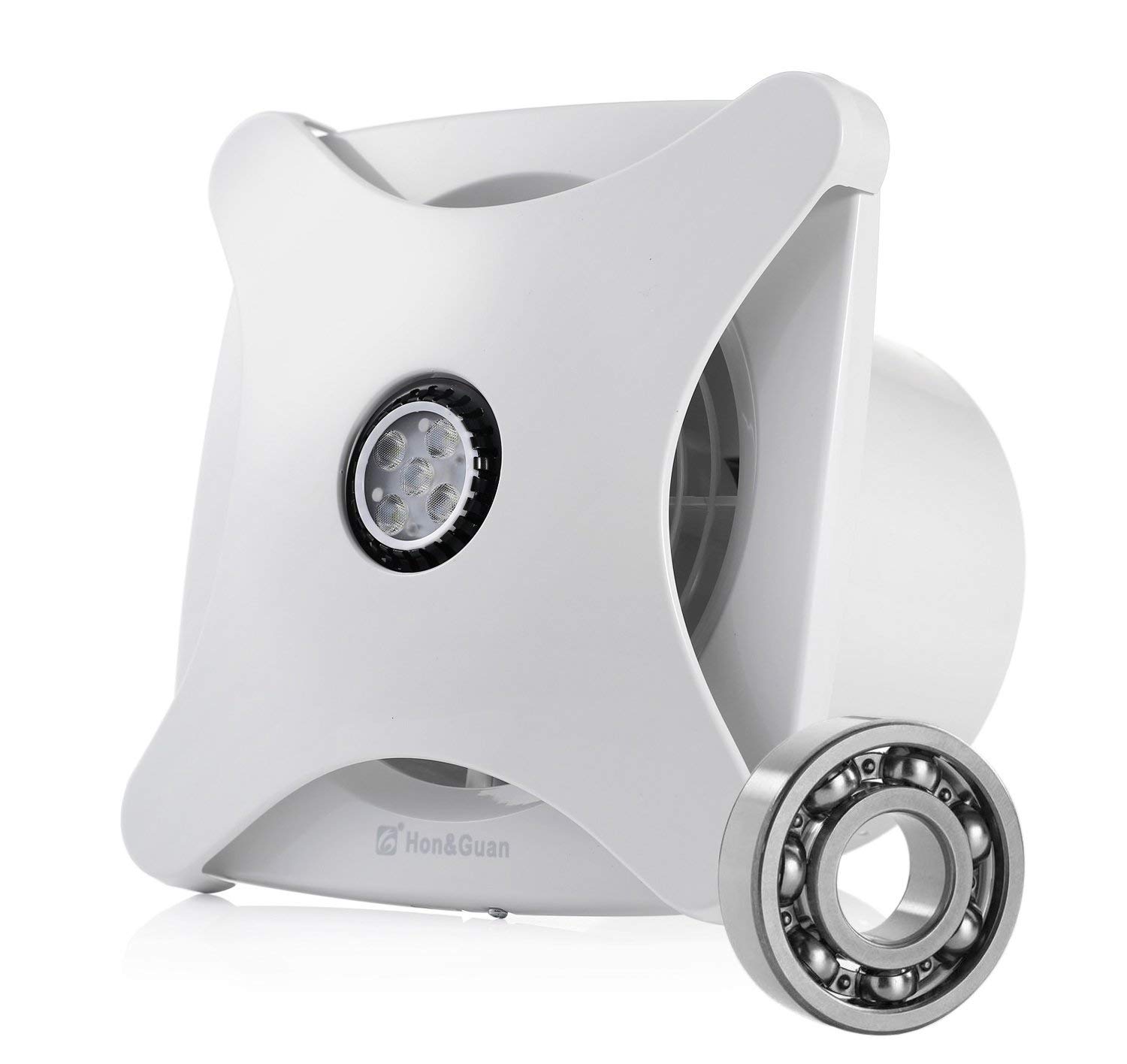 100 mm Timer Shower Light Complete Xpelair Simply Silent Illumi