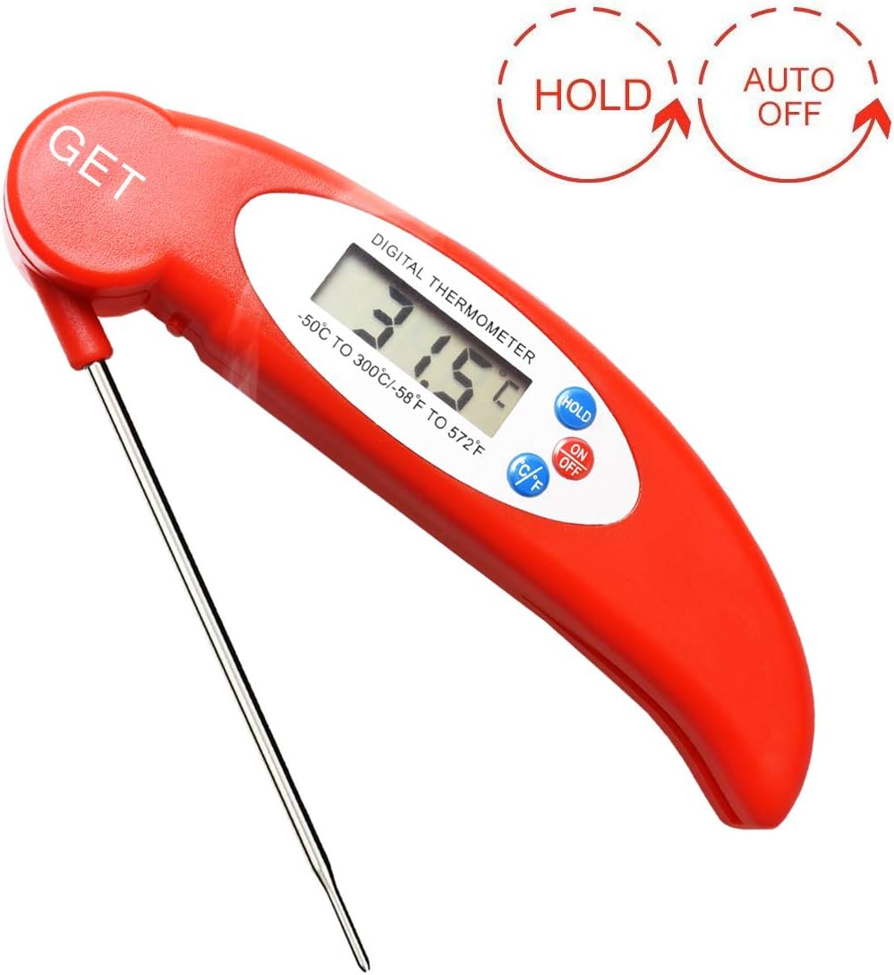 GET Digital GE03 Meat Thermometer, Red Amazon.ca Home & Kitchen