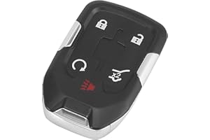 TUCKBOLD Keyless Entry Remote for GMC Acadia 2017-2020 433Mhz HYQ1EA 5 Button Reusable | Control Replacement Car Key Fob 1 Pc