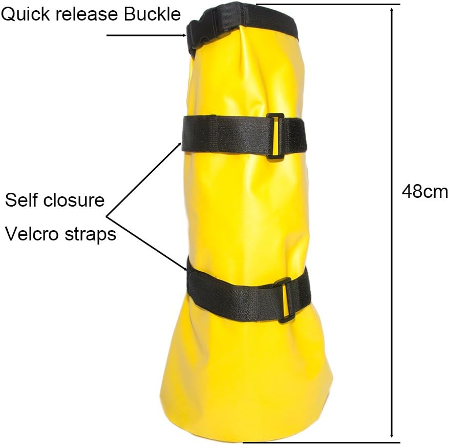 Tactical Element Horse Hoof Soaking Bag Reusable Poultice Boot Horse Hoof Soaker Horse Foot Treatment Bag with EVA Pad and Self Attach Self Stick Strap - Image 3