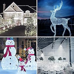 Extra-Long String Lights Outdoor/Indoor, 1000 LED