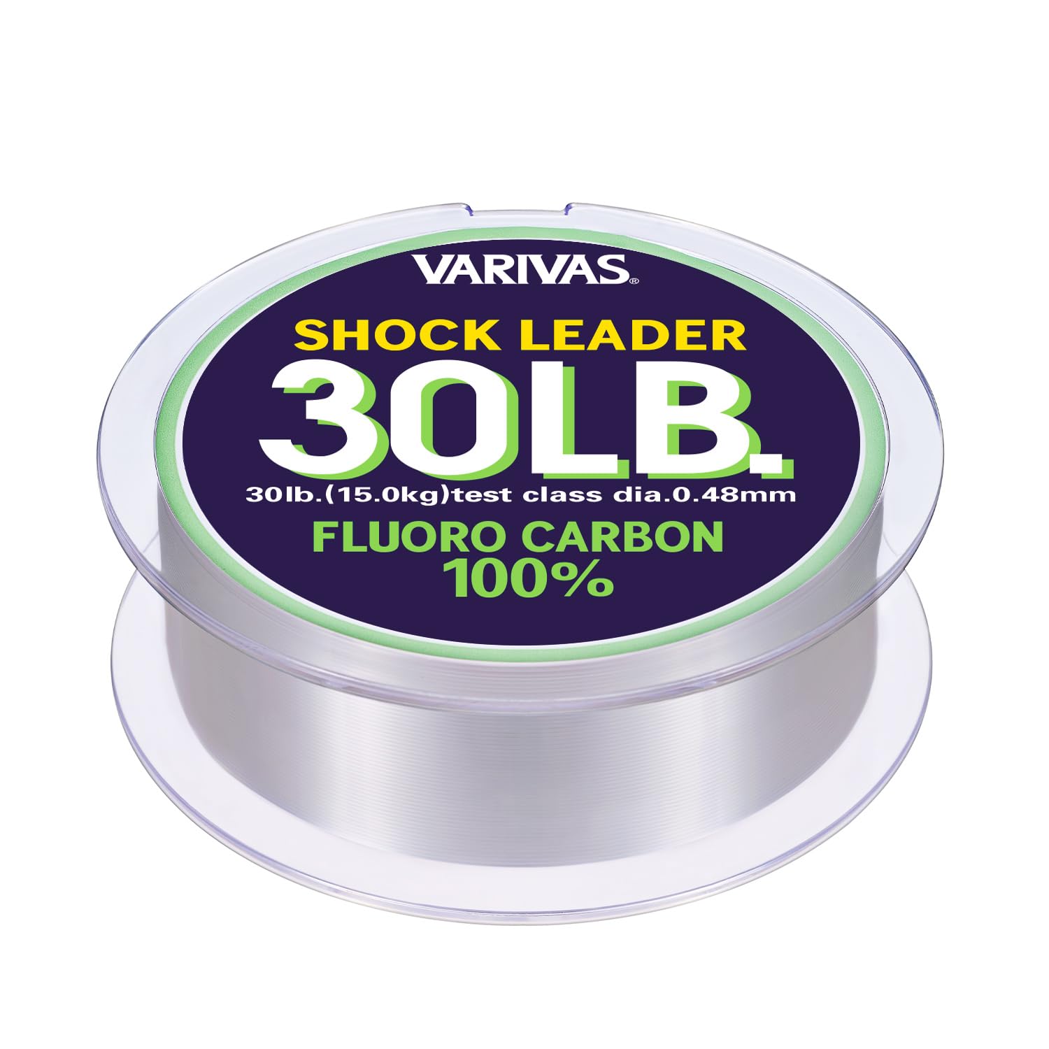 Varivas Fluorocarbon Shock Leader Line 30m 30lb (9838)