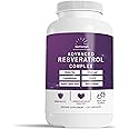 Nutriumph Advanced Resveratrol Complex – 1400mg Antioxidant Supplement with CoQ10, L-Glutathione, Alpha Lipoic Acid, Green Tea, Olive Leaf, and Black Pepper – 120 Vegan Capsules – Non-GMO, Made in USA