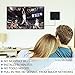 HDTV Antenna, MIESCHER Indoor Amplified Digital TV Antenna with Detachable Amplifier Signal Booster (1080P / VHF / UHF / 50 Miles Range) and 10ft Coaxial Cable, Free Local Channels for Life - Black