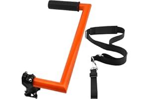 KTDRJN Weed Eater Handle,Ergonomic Trimmer Grip Weedeater Handle Extension with Bracket Clamp Adjustable Lawn Trimmer Handle Grip for Lawn Care Landscaping Yard Trimming Edging