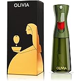 FLAIROSOL OLIVIA Oil Sprayer for Cooking, 200ml Glass Olive Oil Sprayer, Continuous Oil Spray Bottle with Portion Control, Oi