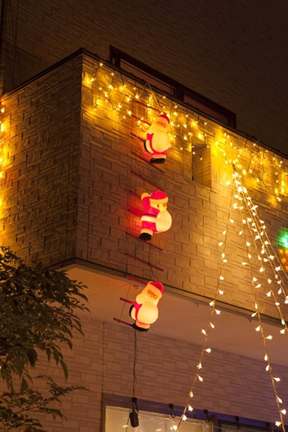 Amazon Co Jp タカショー Takasho ブローライト はしごサンタ S 3p Diy 工具 ガーデン