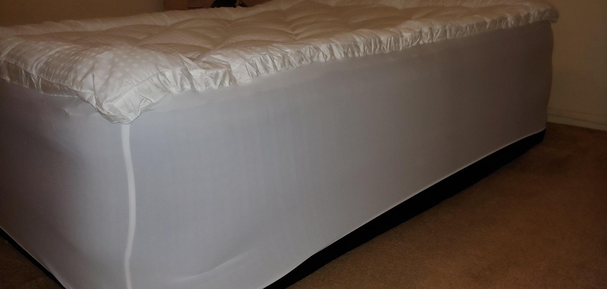 11/mo Finance EDILLY Mattress Toppers Queen Extra Thick 400TC 100