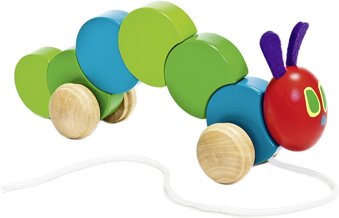 wooden caterpillar toy