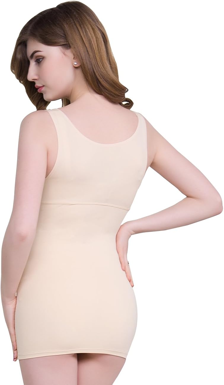 Everbellus Womens Tummy Control Shapewear Tank Top Seamless Body Shaper at  Women’s Clothing store