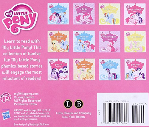 My Little Pony: Phonics Box Paperback – September 1, 2015 