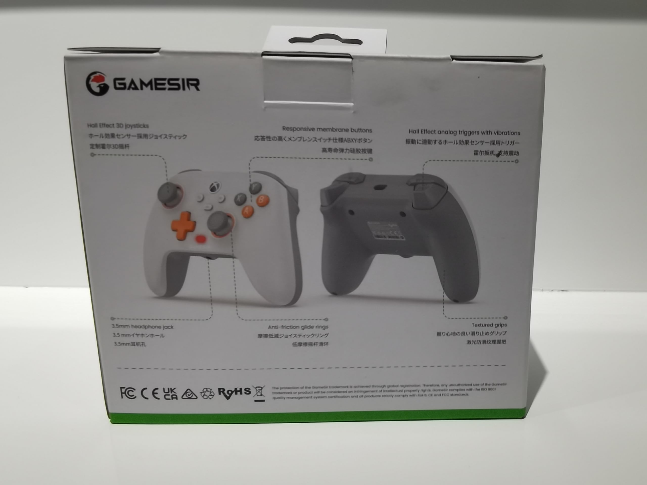 GameSir T7 Wired Controller with Hall Effect Joysticks, Plug and Play Gaming Gamepad for Xbox Series X|S, Xbox One, Windows 10/11 & Steam, 3.5mm Audio Jack