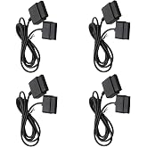 PS2 Controller Extension Cable Cord,Compatible with PS1/PS2 Game Console, 6FT/1.8m (4 Pack)