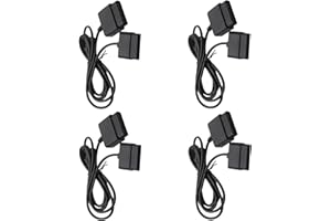 PS2 Controller Extension Cable Cord,Compatible with PS1/PS2 Game Console, 6FT/1.8m (4 Pack)