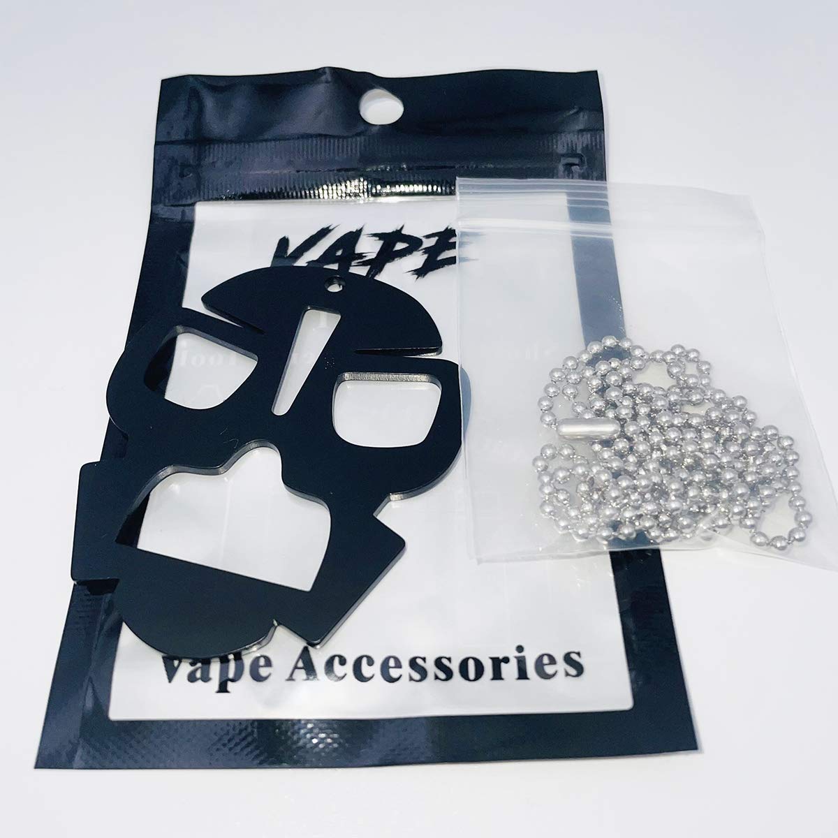 5GVAPE 5 in1 Shortfill Cap Opener Tool Stainless Steel Metal Material Bottle Opener Compatible with 10ml/30ml/50ml/60ml/120ml Bottle (Monkey)